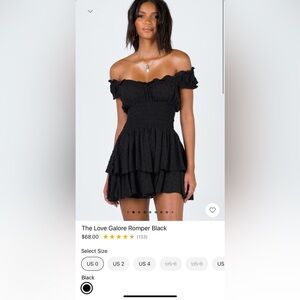 Princess Poly Love Galore Romper